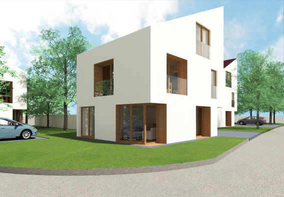 Trois maisons, Bouffémont, 2016, Dragan Architecture Paris house